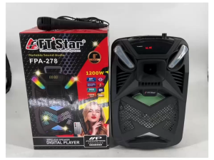 FT STAR PROFESSIONAL AUDIO SYSTEM PORTABLE SOUND AUDIO FPA-278