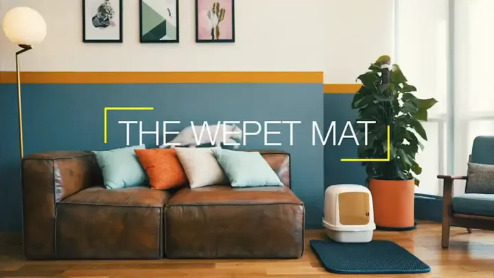 แผ่นดักทรายแมว EVA ขนาดใหญ่พิเศษ 30-120CM