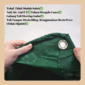 Terpal Plastik A5 Uk 3x3 3x4 / Terpal Plastik / Terpal A5