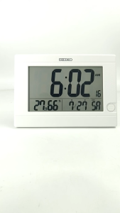 100% ORIGINAL SEIKO Digital Wall or Table Desk Clock QHL089 (QHL089W) [Jam Dinding Meja]