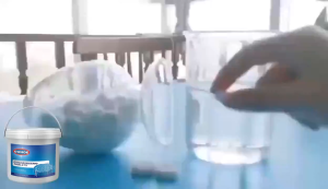 300pcs Chlorine Tablets For Swimming Pool: Quick Dissolving Algaecide & Water Clarifier