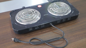 COD - STARLUX Kompor Listrik 2 Tungku 2000W - SHP-5813
