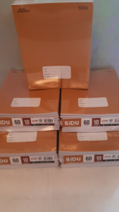 Buku Tulis Sidu Kraf 60-Buku Tulis Sidu Sampul Coklat 60-1 Pack(10 Buku) isi 60 Lembar