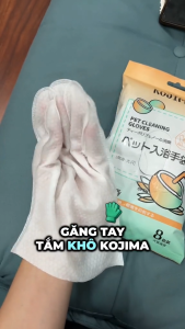 Găng tay tắm khô dùng một lần cho thú cưng KOJIMA Khăn lau đeo găng tay nhiều mùi hương dịu nhẹ không kích ứng gói 8c Găng Tay Vệ Sinh Thú Cưng Nhật Bản - Lazada