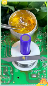 Hộp mỡ hàn thiếc MMHJ hỗ trợ hàn mạch phủ thiếc hàn dây điện Mỡ hàn thiếc MMHJ 10G/30G Sáp hàn mạch điện