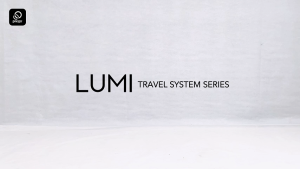 Prego Baby Lumi Compact Travel Stroller 0-22kg - Foldable Infant Baby with Rose Gold Accents Design