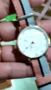 FSJ183 Jam Tangan Fashion Canvas Jam Tangan Strip Kanvas Jam Tangan