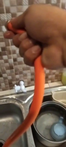 Extender Selang Fleksibel Sambungan Keran Air 360 Derajat Splashproof