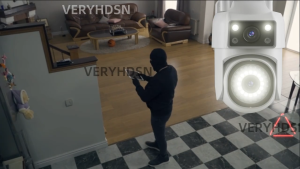 กล้องวงจรปิด 360 wifi กล้องวงจรปิดไร้สาย 4K กล้องเลนส์คู่ 8ล้านพิกเซล Full HD ภาพสีกลางคืน 2 หน้าจอ CCTV Camera 8MP กล้องวงจรปิด outdoor กันน้ำ พูดคุยผ่านดูผ่านมือถือ