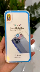 CO01 SOFTCASE ORIGINAL AIRBAG OCTAGON CLEAR TRANSPARAN TEBAL FOR ALL TYPE