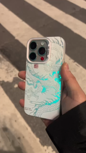 CASELIFY 3D EMBOSS NAGA DRAGON AURORA MENGKILAP IMD CASE 11 12 13 14 15 PRO PLUS MAX