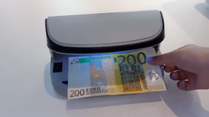 Wireless-Auto Sensor Money Detector UV Multi Currency Money Detector Portable With Batteries