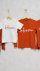 Kaos Indonesia 17 agustus 2024 79 tahun kemerdekaan dirgahayu baju katun Garuda merah putih pria wanita anak couple keluarga family terbaru DEKAOS SHOP 3024 Indo poly