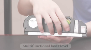 Penggaris Laser Waterpass Meteran Laser 250 Cm Fixit Laser Level Pro 3