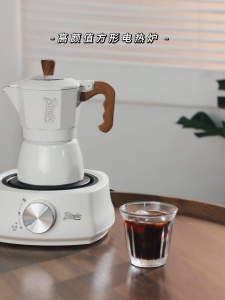 Bincoo 500W Mini Electric Heater Stove with 3-Pin Malaysia Plug – Hot Plate for Moka Pot/Coffee/Milk