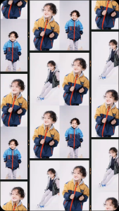 Rock Bee Jaket Anak Parasut Tebal Warna Keren Bahan Waterproof Hangat Tahan Angin Umur 3 - 10 Tahun