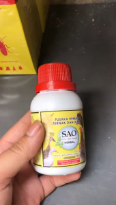 SAO HERBAL SERAT ALAM ORGANIK NUTRISI PENGGEMUK TERNAK KAMBING SAPI UNGGAS AYAM DOMBA 100ml
