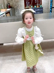 1-4 Tahun Dress Korean Style Casual Anak Perempuan