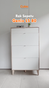 Cubic Lemari Sepatu Minimalis / Rak Sepatu / GENIO LS 80