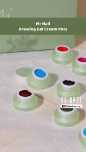 [Vainpot-SG] MR NAIL Drawing Gel -  Nail Art Gel/ 18 Créme Colours