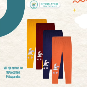 Quần legging Bugs Bunny siêu co giãn mềm mại cho bé gái - Quần legging bé gái giá rẻ-(12-33kg)