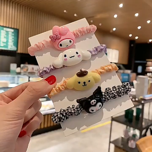 Bayar Di Tempat - Kunciran Rambut Lucu / Karet Rambut Korean Style