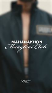 MAHANAKHON MUAY THAI CLUB JACKET BLACK