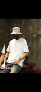 Korean Version Mens Casual T-shirt Oversized T Shirt for Man Round Neck Fashion Cotton Plus Size