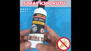 K300 PLUS Spray Anti Kutu Kasur Sofa Tungau Tumilla Basmi 250ml