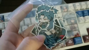 [Wuthering Waves] - Set 10/15 Sticker Tướng quân Jiyan - thủ lĩnh Midnight Rangers game Wuthering Waves dán trang trí chống nước chống xước