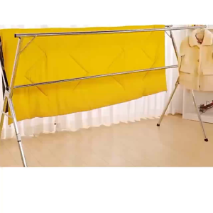 [Harga terendah]Jemuran Baju Lipat Stainless Steel/Jemuran Baju Lipat/emuran Hanger/Tidak Diperlukan Instalas