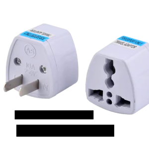 Giắc cắm chuyển đổi 3 chân sang 2 chân./Hàng có sẵn