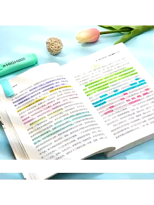 Bút highlight đánh dấu nhớ dòng dạ quang Deli màu pastel/neon - phù hợp cho học sinh văn phòng tiện dụng