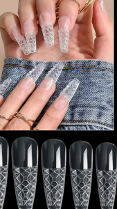 เล็บปลอมสำหรับต่อเล็บ ตกแต่งเล็บ มีให้เลือกทั้งหมด 3 แบบ 120PCS พร้อมส่งจากไทย