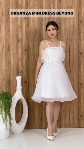 Dress Organza Mini Dress Beyung/Dress Wanita/Murah/Premium