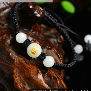 Vòng tay nữ tuổi sửu - vòng tay mix hình con trâu - vòng tay chỉ may mắn - có khai quang điểm nhãn - Phong Thủy Anh Vũ