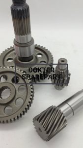 KVY GIGI RASIO SATU SET KOMPLIT BEAT KARBU / SCOOPY KARBU / SPACY KARBU / AS PULY / GIGI GEAR