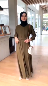 Gamis Dewasa Remaja Belt Terbaru Bisa BUSUI