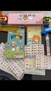 M03 สติ๊กเกอร์ชื่อกันน้ำ สติ๊กเกอร์ชื่อPVC สติ๊กเกอร์ชื่อแปะของใช้ สติ๊กเกอร์พิมพ์ชื่อ ส่งของจากไทย