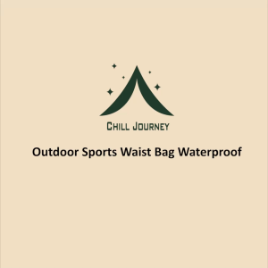 Chill Journey Camouflage Outdoor Sports Waist Bag Waterproof | Campaign Tools Storage Bag | Large Capacity