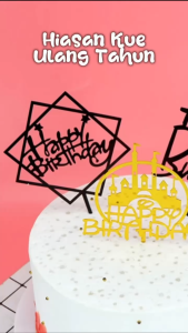 Harga Grosir - Hiasan Kue Ulang Tahun / Tusukan Hiasan Cake yang Menawan