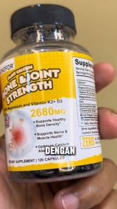 KENOFOR - Calcium Bone and Joint Strength Natural and Organic Supplement Supports Healthy Bone Density Maintains Joint Flexibility