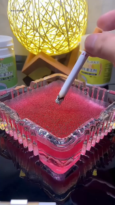 Disposable Ashtray Cleaner Household Anti Fly Ash Office Cleaning Smoke Remover Fashionable Lazy Odor Pembersih Asbak