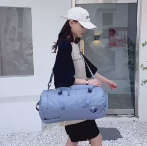 GreenApple Malaysia- Oxford Cloth Backpack Korean Style Large-capacity Lightweight Travel Casual Multi-zipper Gym Sport Bag Beg