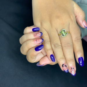 Premium Press On Nail - Soft Gel Tips Forbidden - Kuku Palsu Handmade beautybyfia