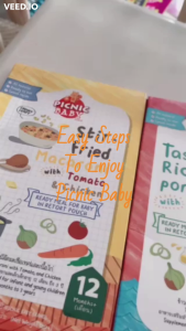 Picnic Baby Ready To Eat Baby Food Pouch (HALAL CERTIFIED) bersedia untuk makan Pouch makanan bayi 便利即开即食宝宝辅食粥