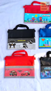 Tas Les 2 Ruang Seri Boy Sling Bag Jinjing Anak Tas Souvenir