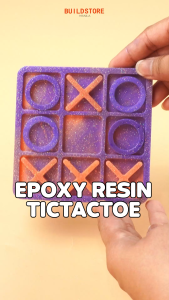 Silicone Mold Tic Tac Toe Mold Set | DIY Tic Tac Toe Board DIY Tic Tac Toe Pieces Circle and X Mold