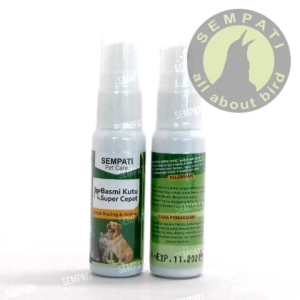 SEMPATI Obat Kutu Scabies Kucing Semprot Basmi Kutu Super Cepat Easy Remover Flea Tick Killer Obat Kulit Kucing Gatal Spray Obat Kucing Anjing Anabul Kitten Puppy Anti Kutu Tungau Jamur Parasit