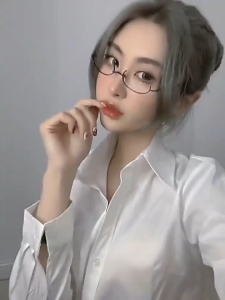 กรอบแว่นตาครึ่งล่าง ขอบครึ่งตาไร้กระจกสองมิติสำหรับผู้หญิง